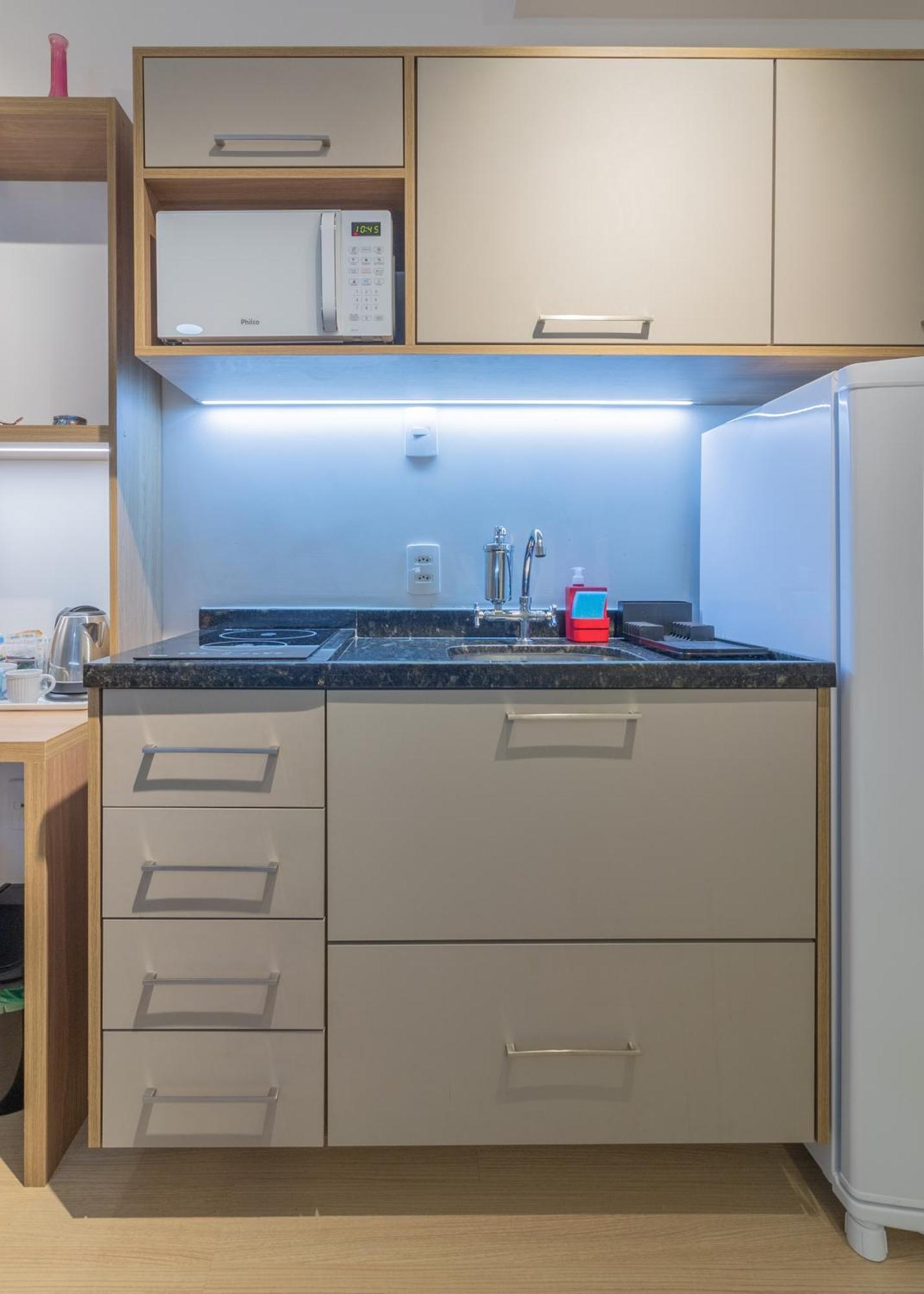 Flat Novissimo A 200m Do Metro Madalena Apartemen *