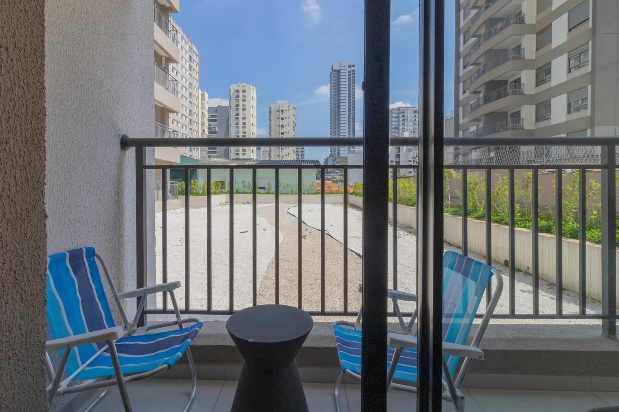 Flat Com Separado E Varanda A 200m Do Metro Madalena Apartment Sao Paulo