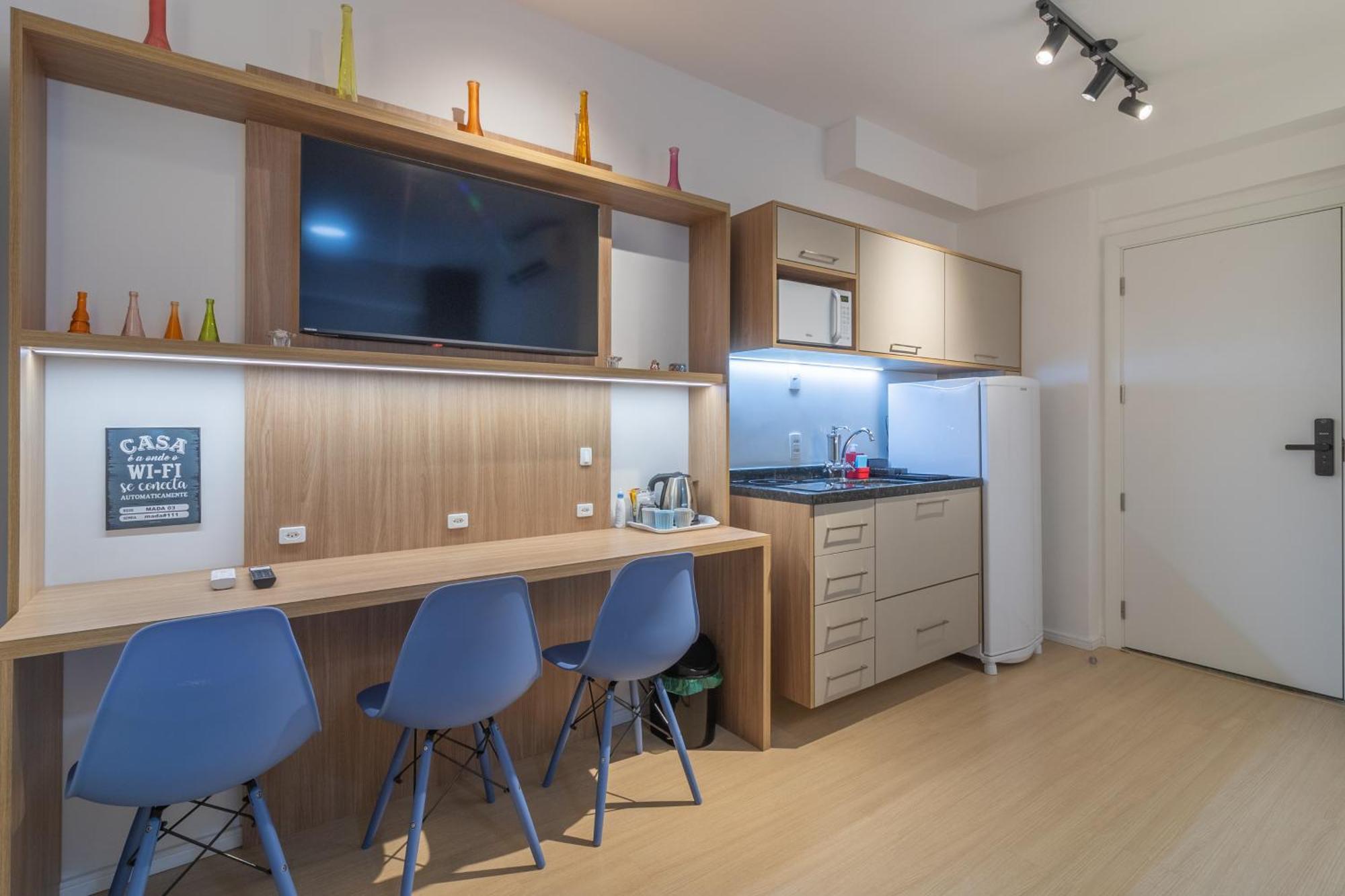 Apartemen Flat Novissimo A 200m Do Metro Madalena *
