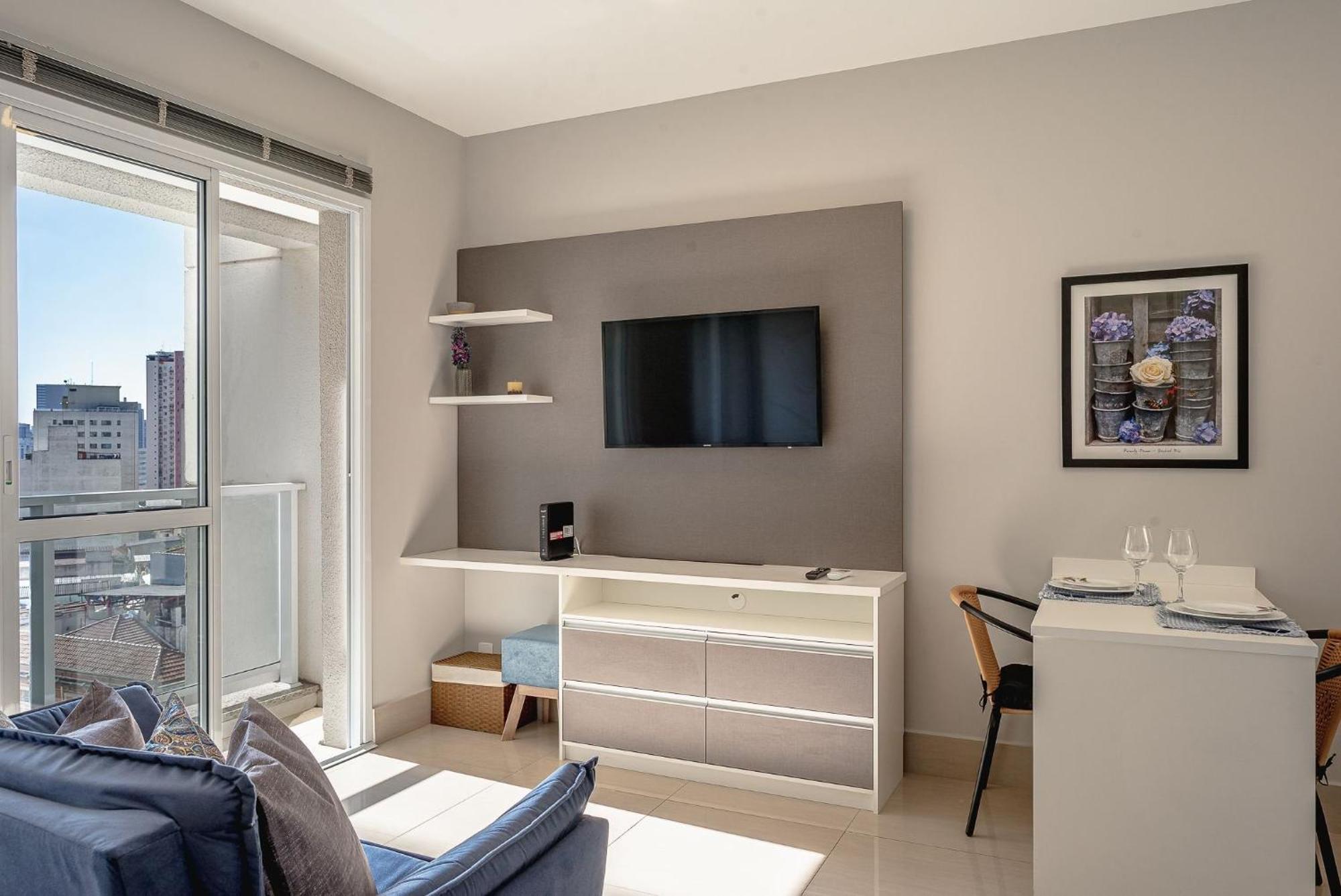 Apartemen Com Varanda + Vaga De Garagem + Ar Cond. Sao Paulo