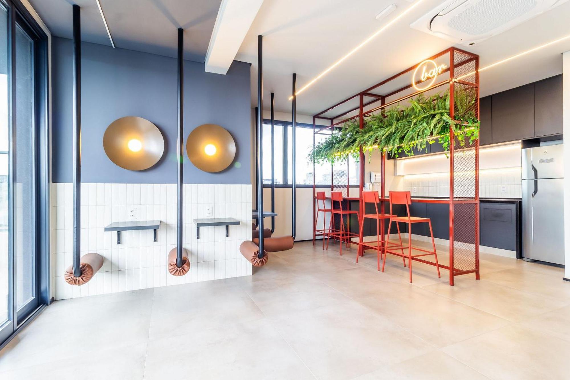 Jardins 21º Andar Com A/c E Piscina Căn hộ São Paulo