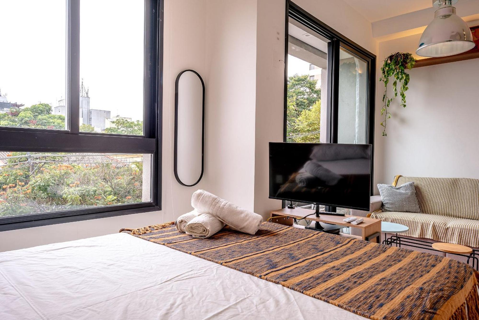 Studio Moderninho Ao Lado Do Metro Madalena + A/c Apartment Sao Paulo