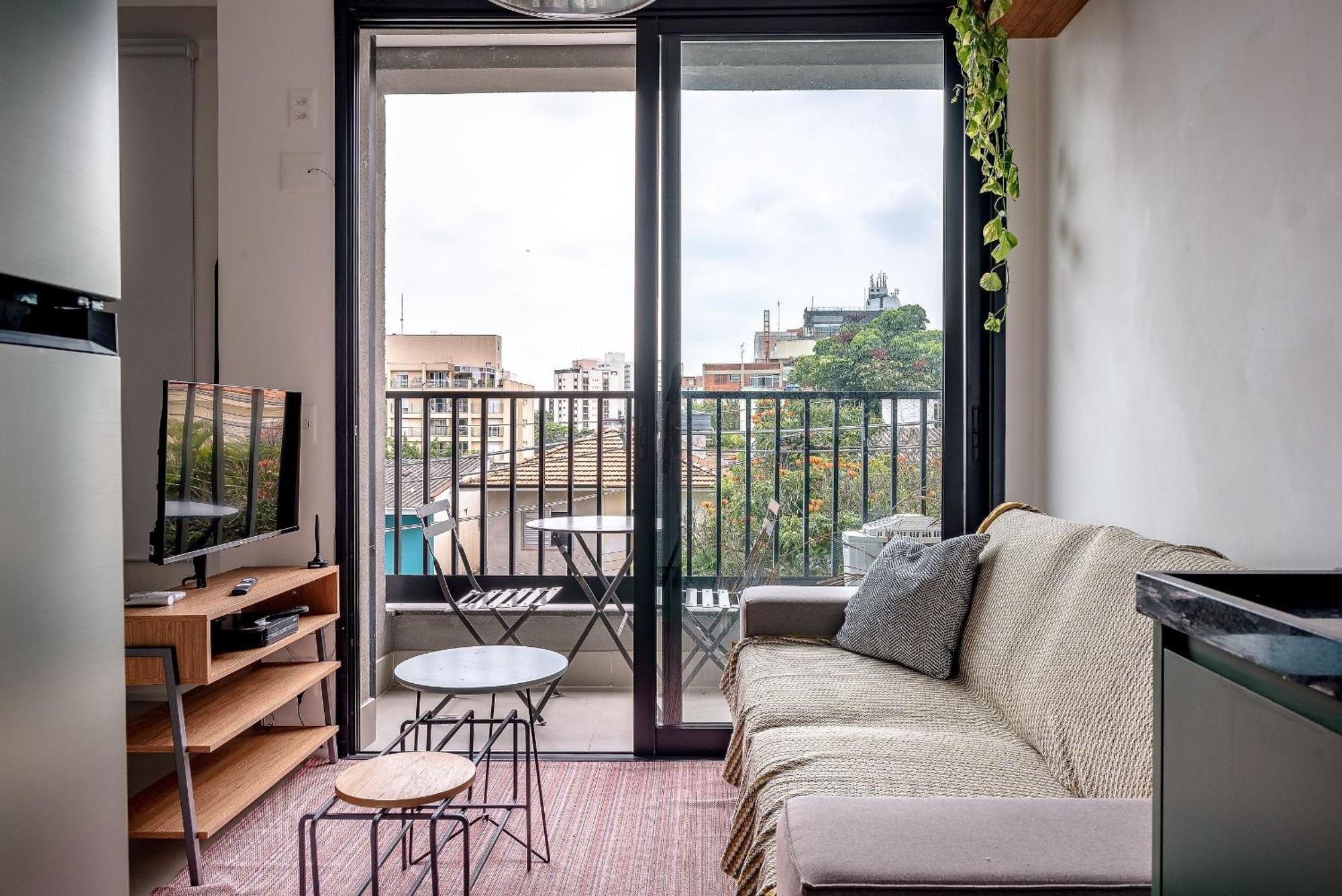 Apartment Studio Moderninho Ao Lado Do Metro Madalena + A/c *