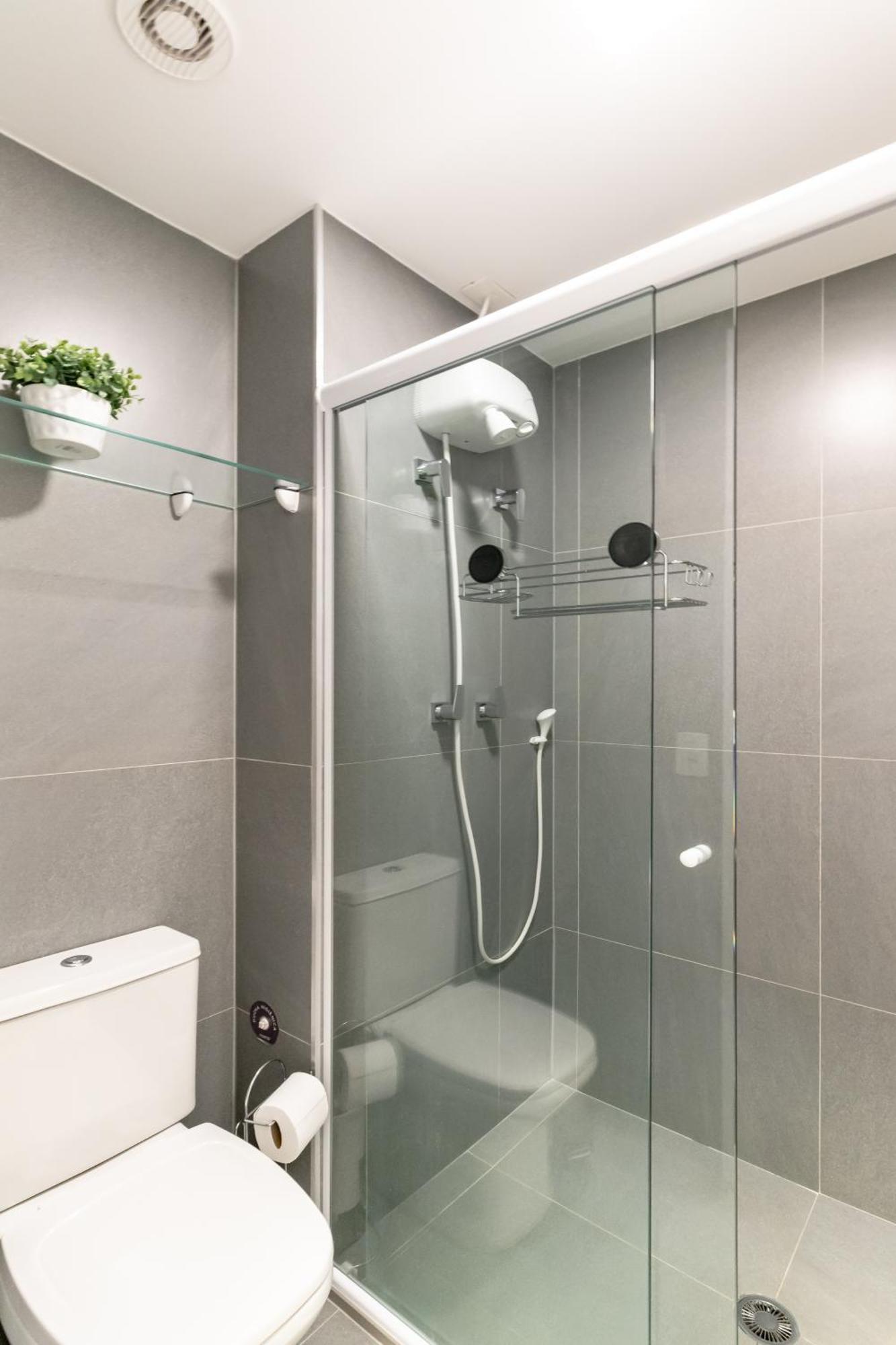 Apartemen Charme Pinheiros E Jardins Com Piscina, Cama Queen