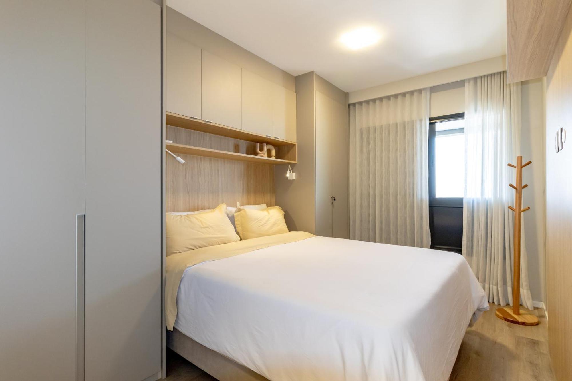 Charme Pinheiros E Jardins Com Piscina, Cama Queen