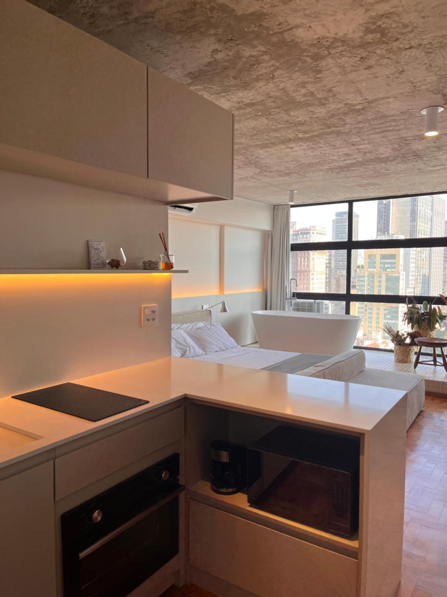 Alto 26-mirante Luxuoso Com Banheira No Centro Sp Apartment *