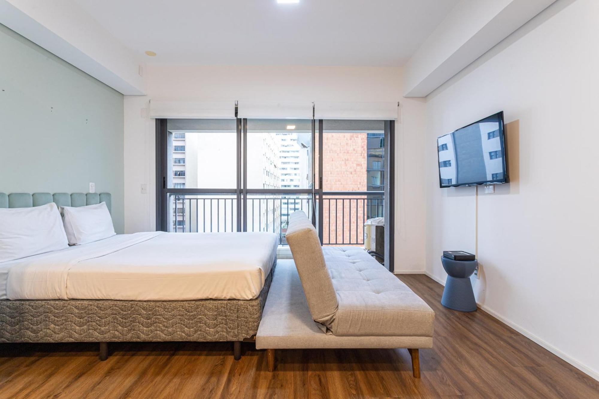Setin Downtown Genebra - Completos Na Bela Vista Com Piscina * Sao Paulo
