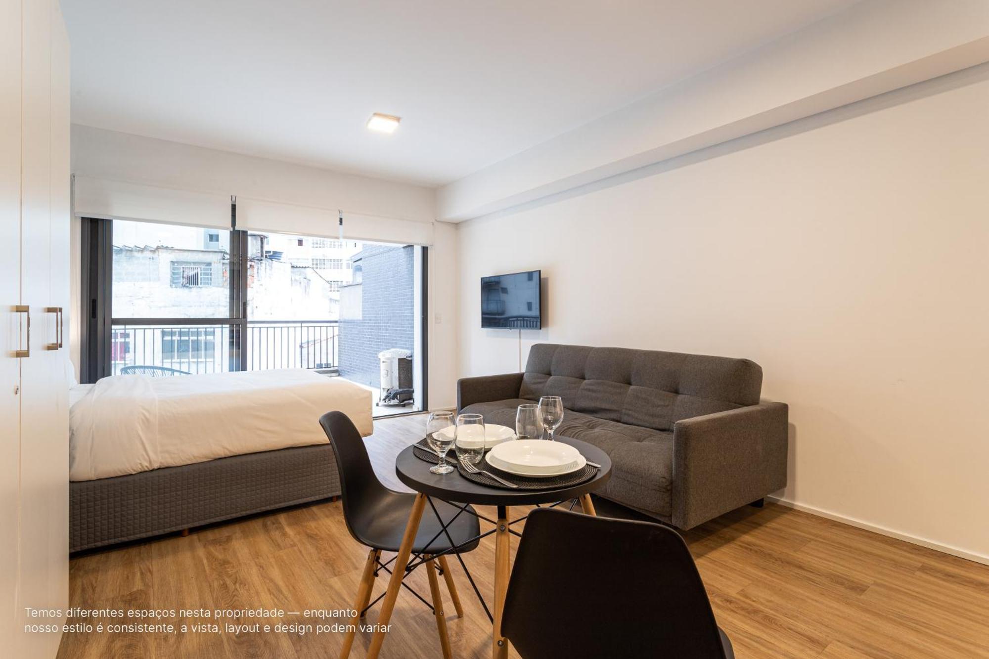 Setin Downtown Genebra - Completos Na Bela Vista Com Piscina Apartment *