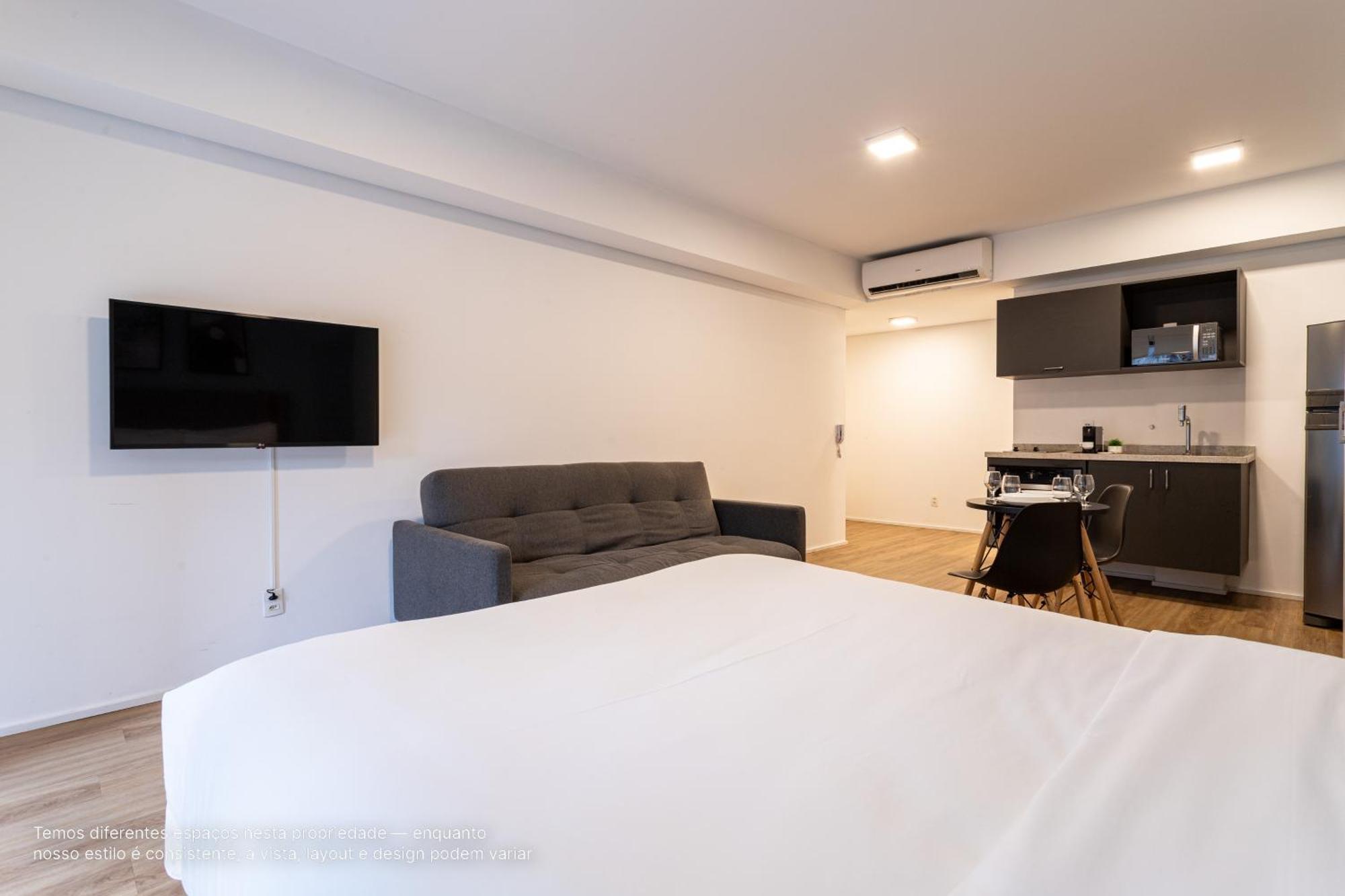 Setin Downtown Genebra - Completos Na Bela Vista Com Piscina Apartment *