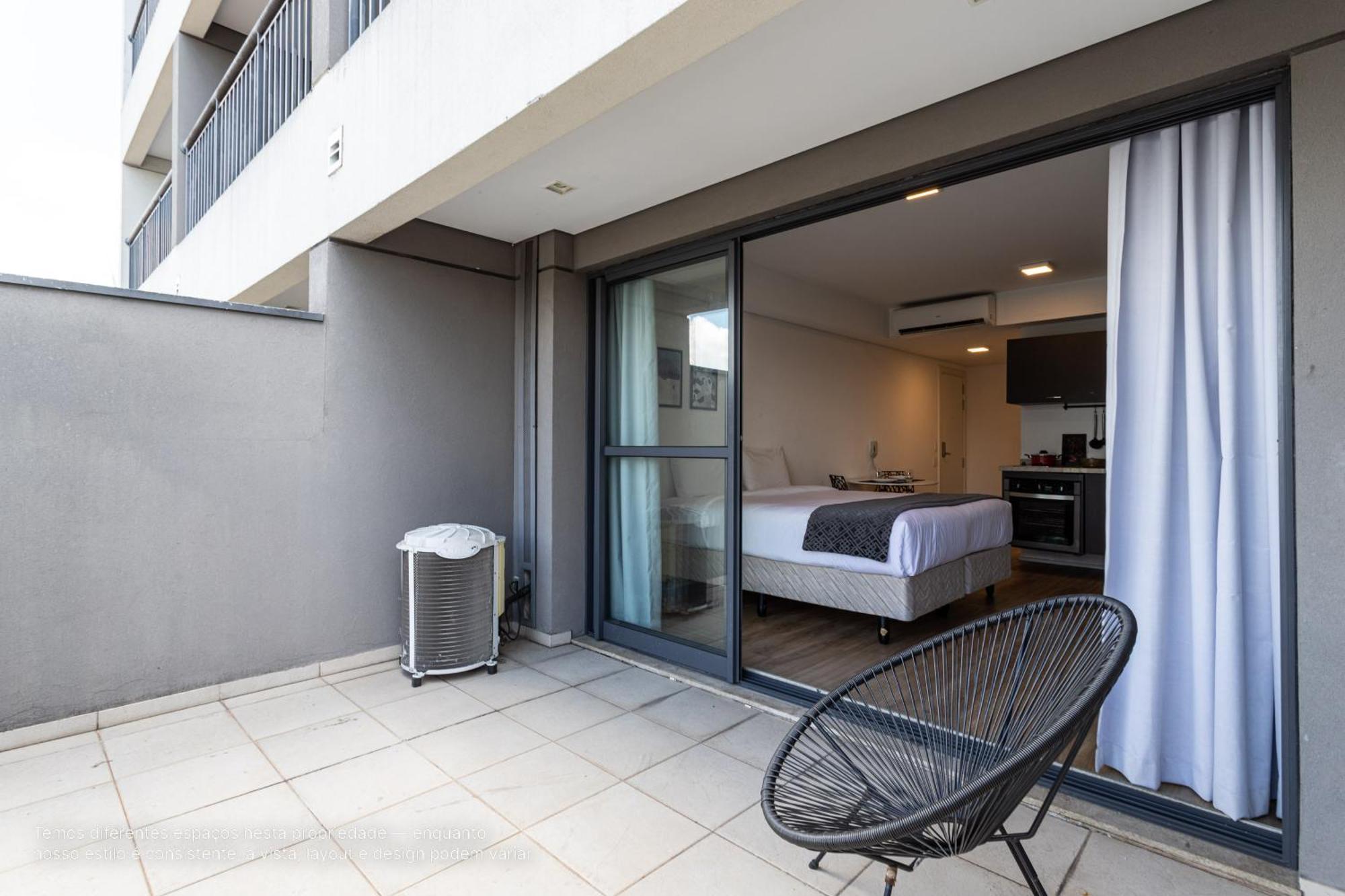Setin Downtown Genebra - Completos Na Bela Vista Com Piscina Apartment