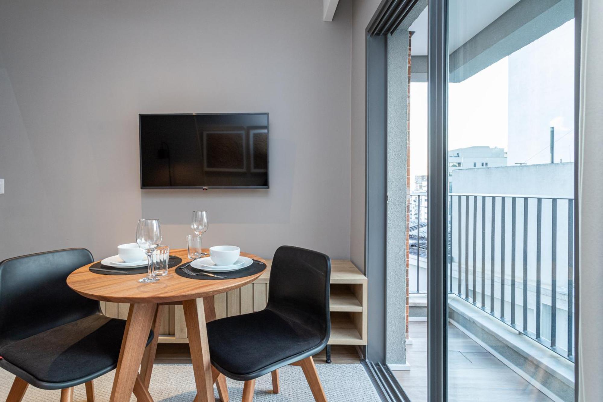 Apartamento Novos Proximos Ao Masp E A Metros Da Estacao Consolacao E Avenida Paulista - Next Haddock *