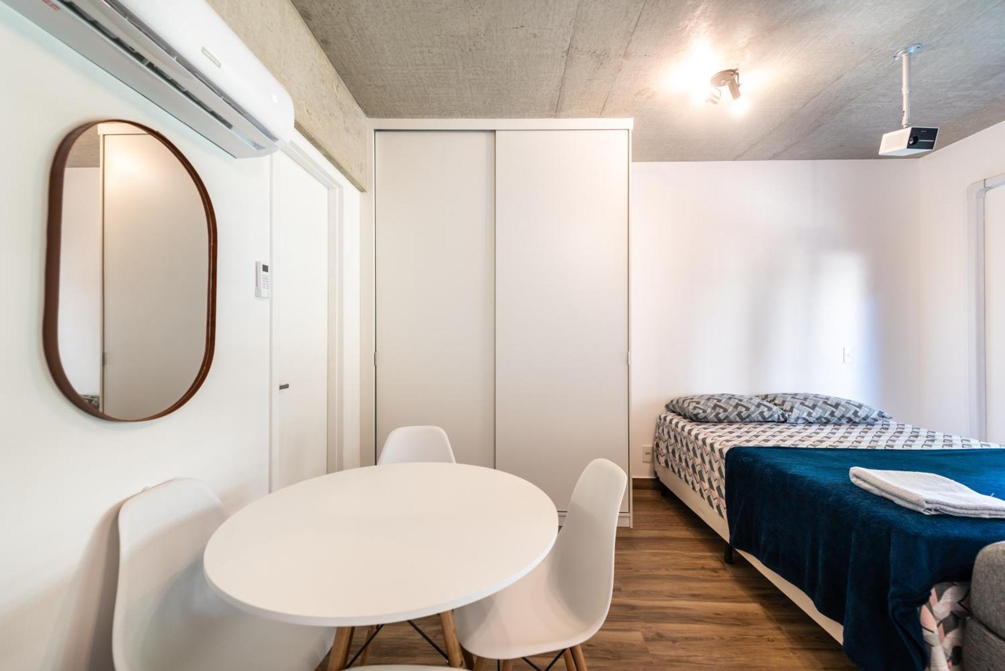 21 - Cozy New Studio, Movie Screen Apartment Sao Paulo