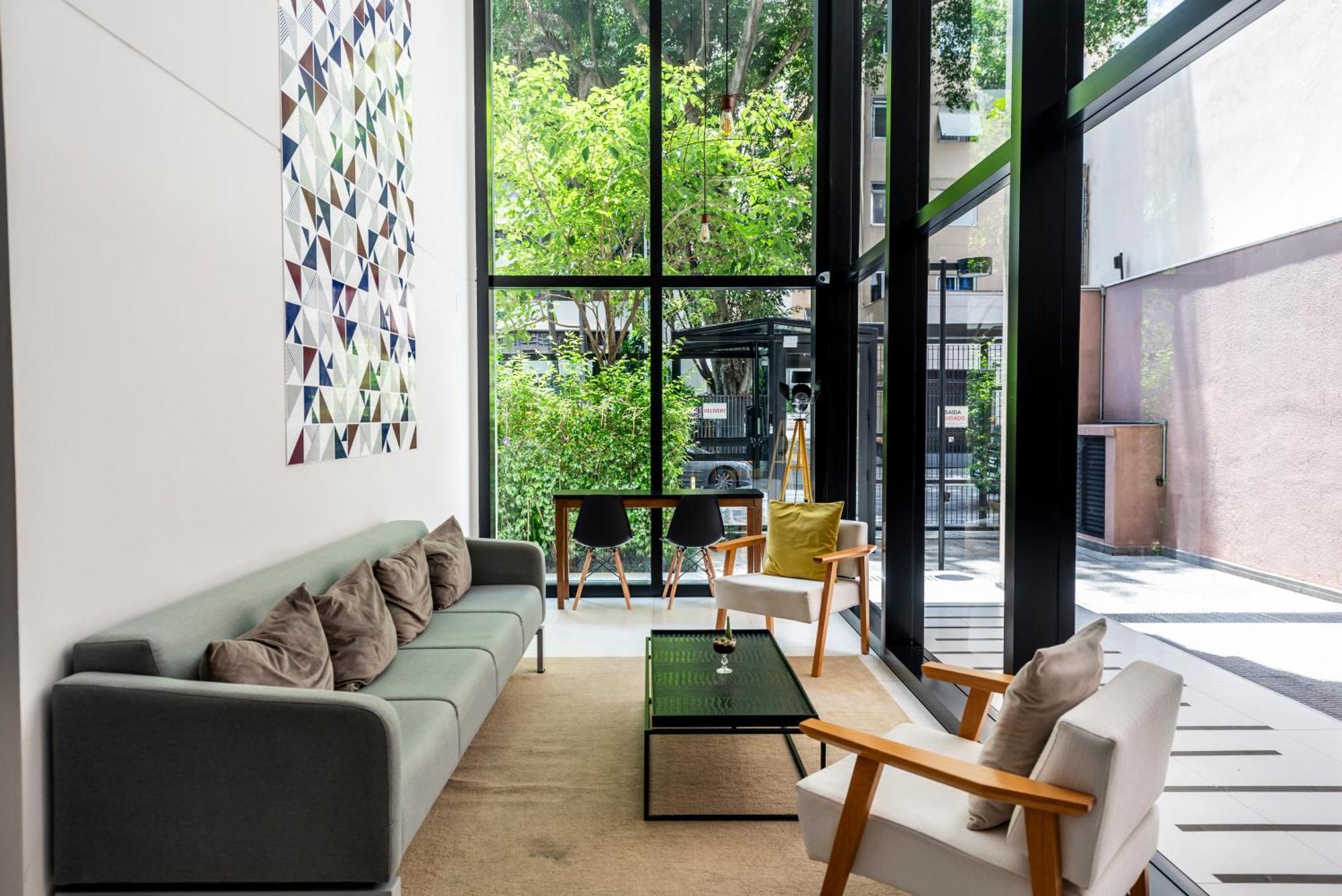 Apartment 21 - Cozy New Studio, Movie Screen Sao Paulo