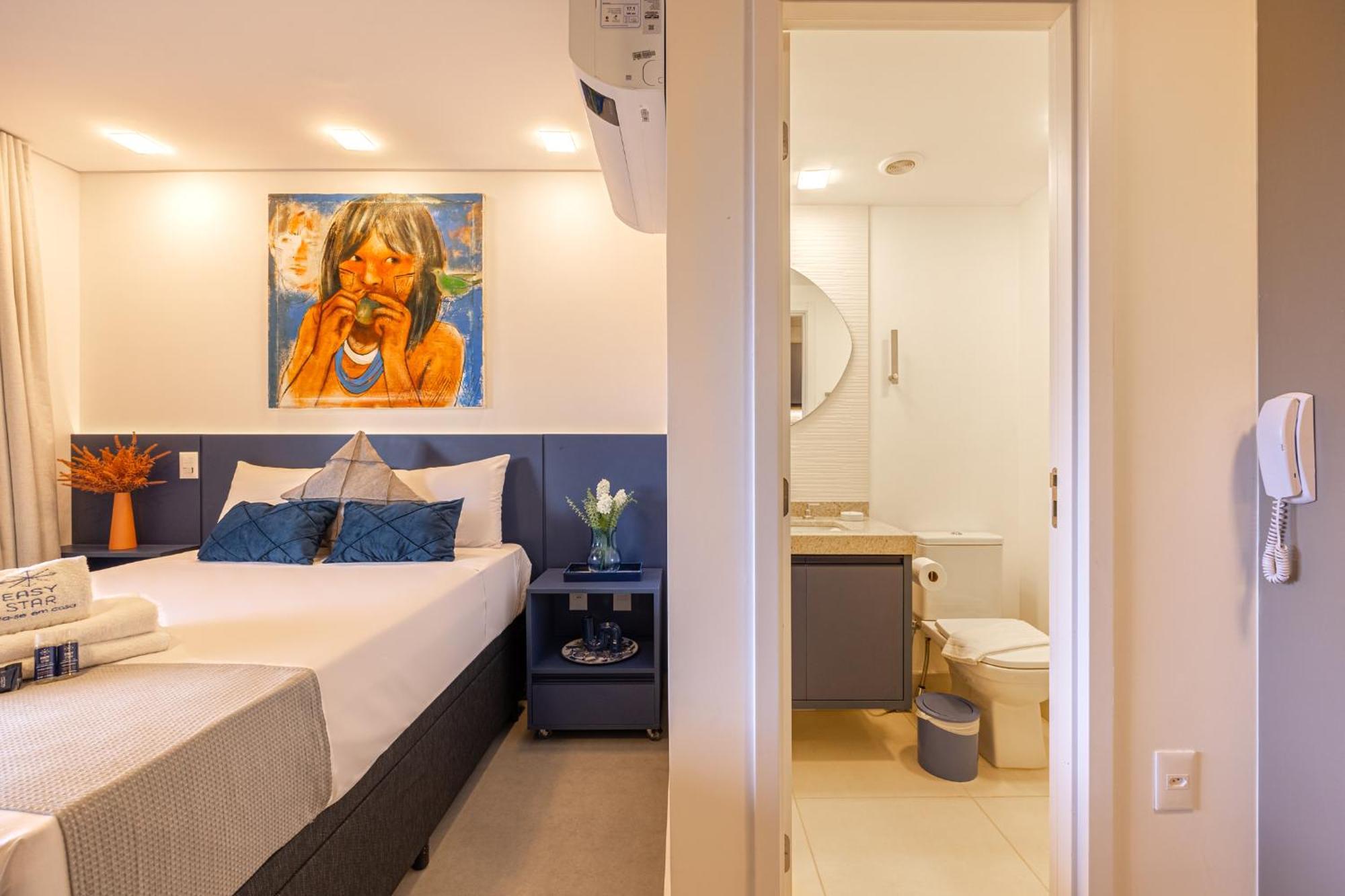 Easy Star - Lindo Iluminado No Brooklin - Fe01i Apartemen