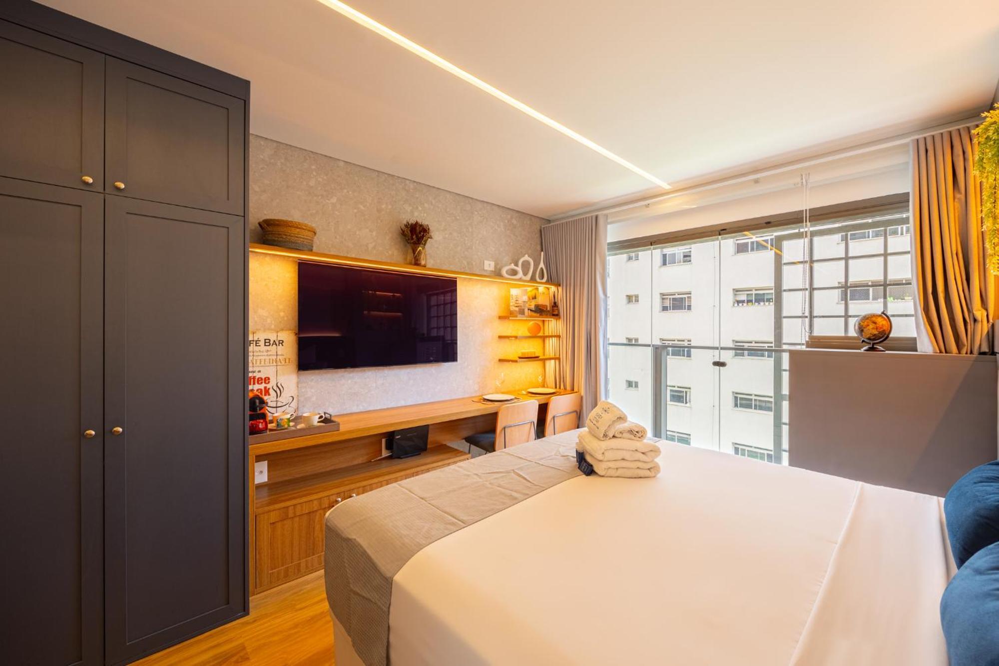 Apartment Easy Star - Estiloso No Coracao Do Novo Booklin - He01i