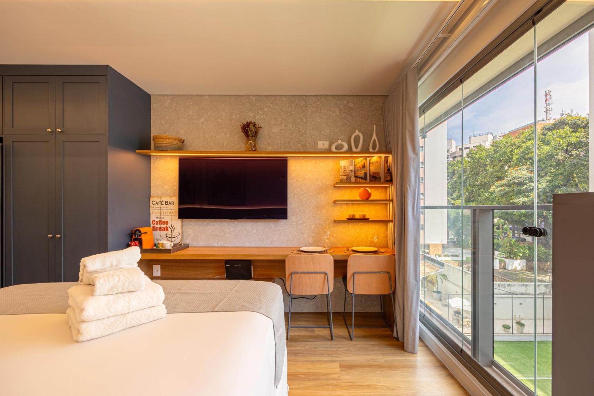 Apartamento Easy Star - Estiloso No Coracao Do Novo Booklin - He01i