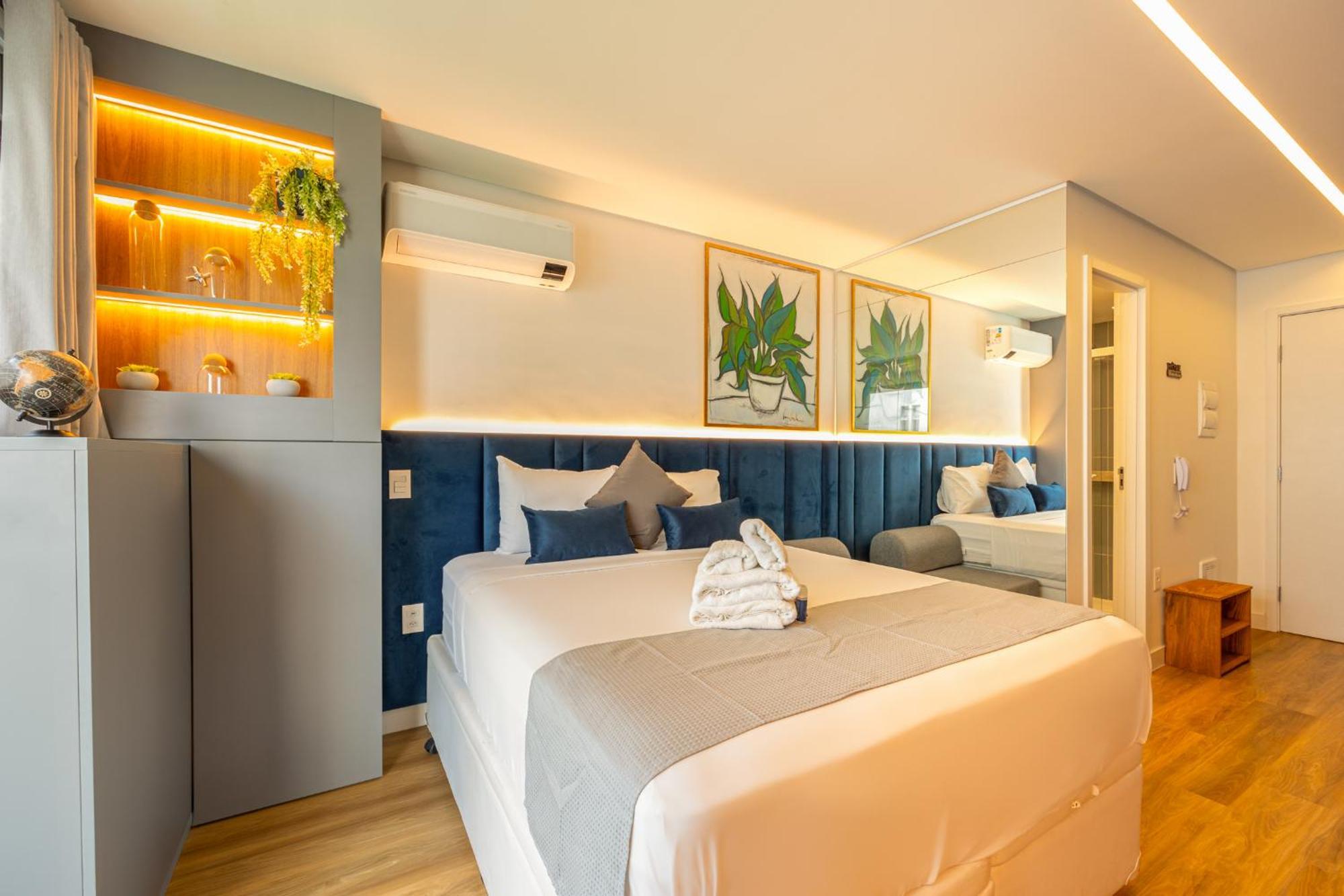 Apartamento Easy Star - Estiloso No Coracao Do Novo Booklin - He01i São Paulo