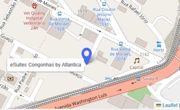 Hotel Em Pertinho Do Aeroporto De Congonhas - H2208
