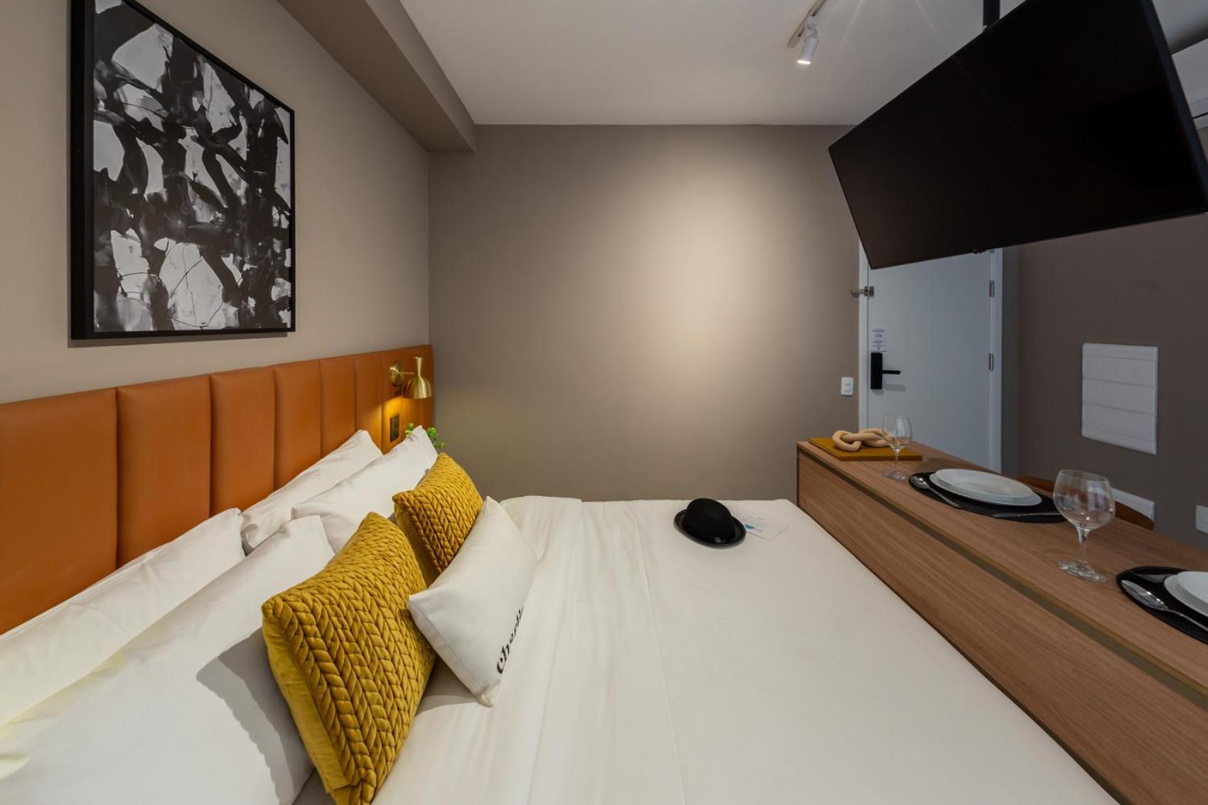 Charlie Contemporaneo Jardins Essential Apartemen Sao Paulo