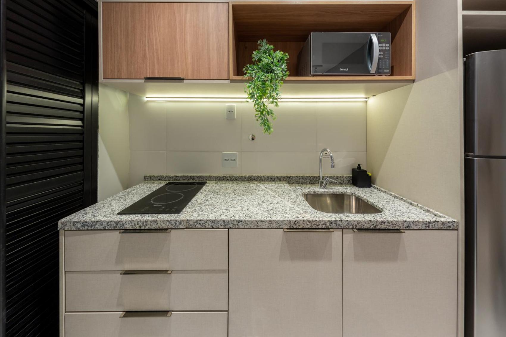 Apartment Charlie Contemporaneo Jardins Essential Sao Paulo