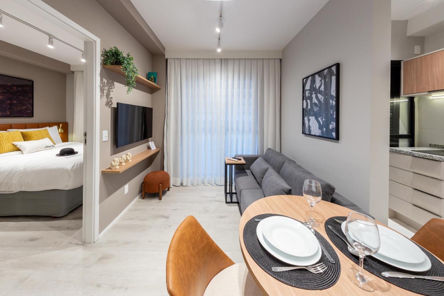 Apartment Charlie Contemporaneo Jardins Essential *