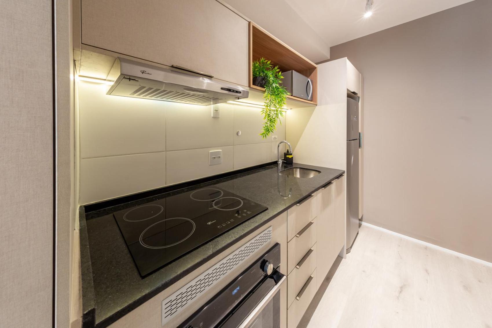 Apartment Charlie Contemporaneo Jardins Essential Sao Paulo