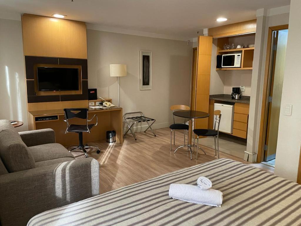 Flat No Bairro Jardins - Dentro Do Transamerica 21 Century