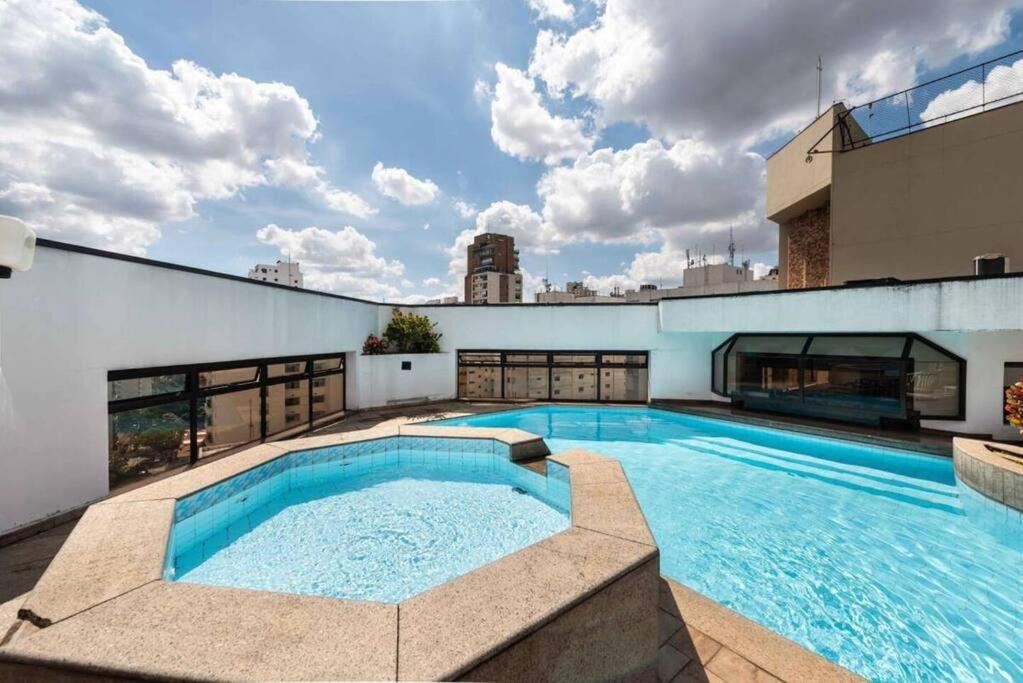 Apartment Nos Jardins Com Parking,academia,piscina,squash Sao Paulo