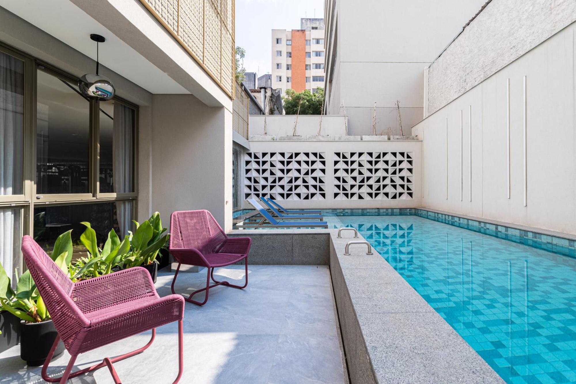 Predio Novo Com Piscina E Academia Proximo Ao Metro - For Paraiso Apartment