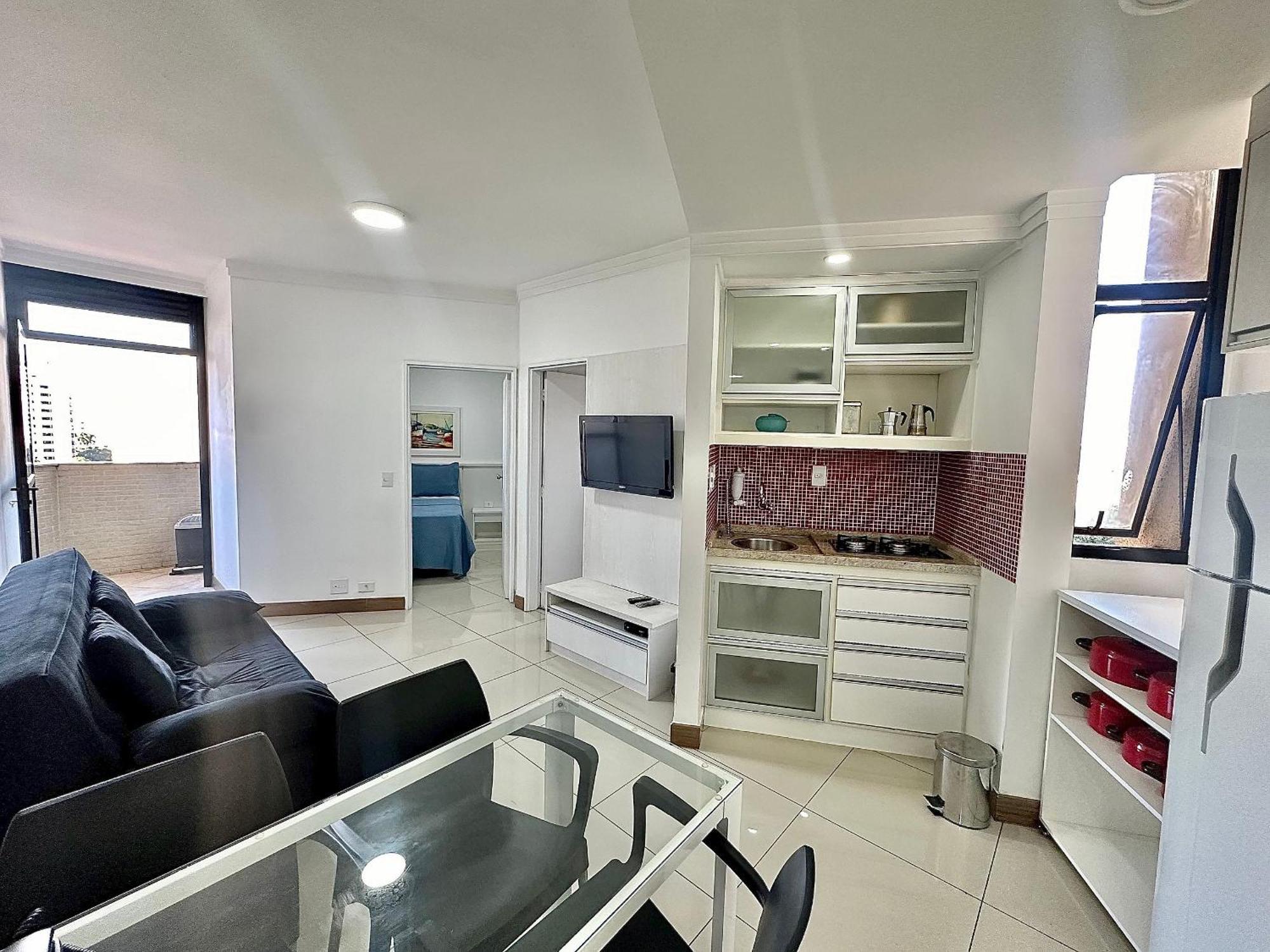 Moema Studium Decorado Com Garagem Ar Condicionado Daire