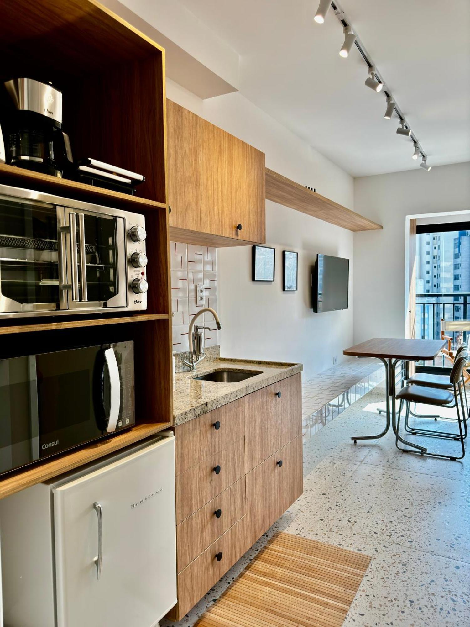 Estudio Completo Em Santa Cecilia-higienopolis Căn hộ São Paulo