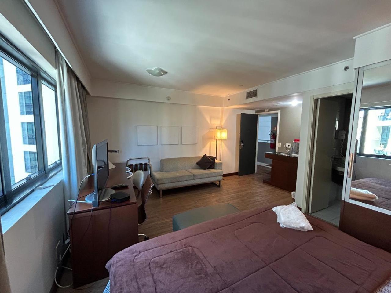 Flat 4 Estrelas Em Moema - Av Ibirapuera 2534 * Sao Paulo