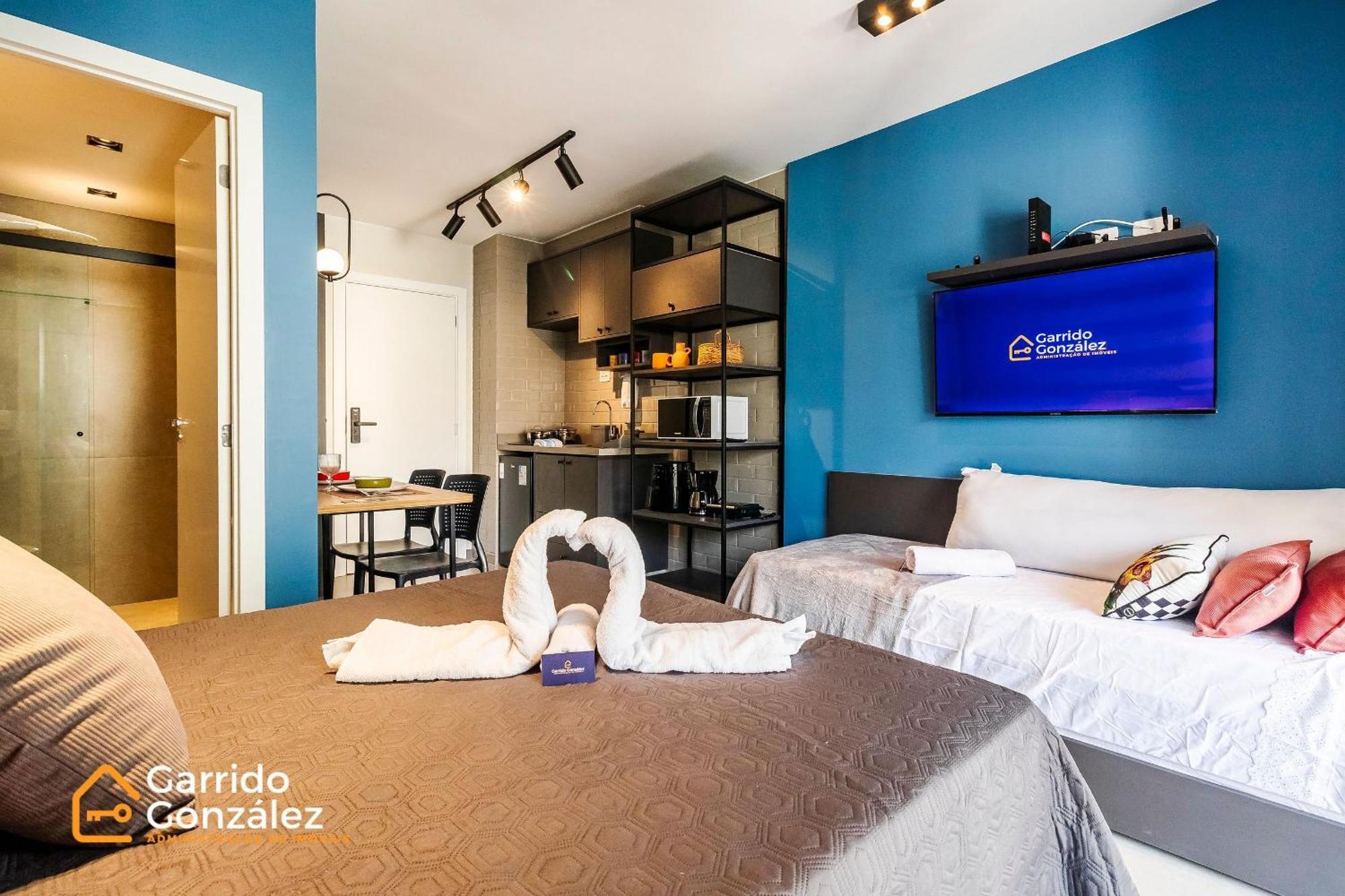 Studio My One Bela Vista/sauna Apartemen