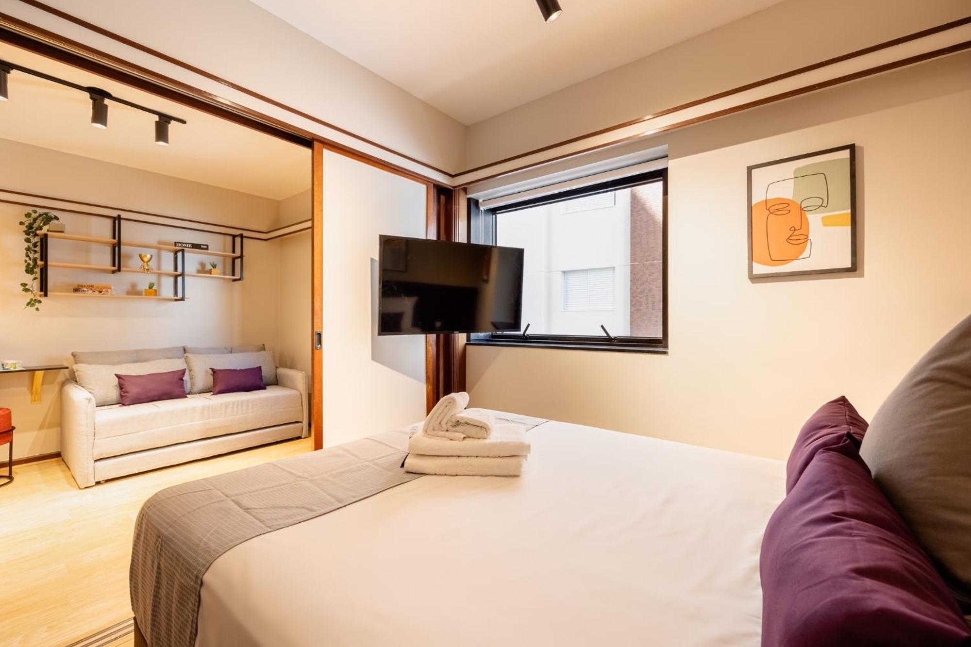 Apartment Easy Star - Charmoso Flat No Classico Jardim Paulista - Hr01i