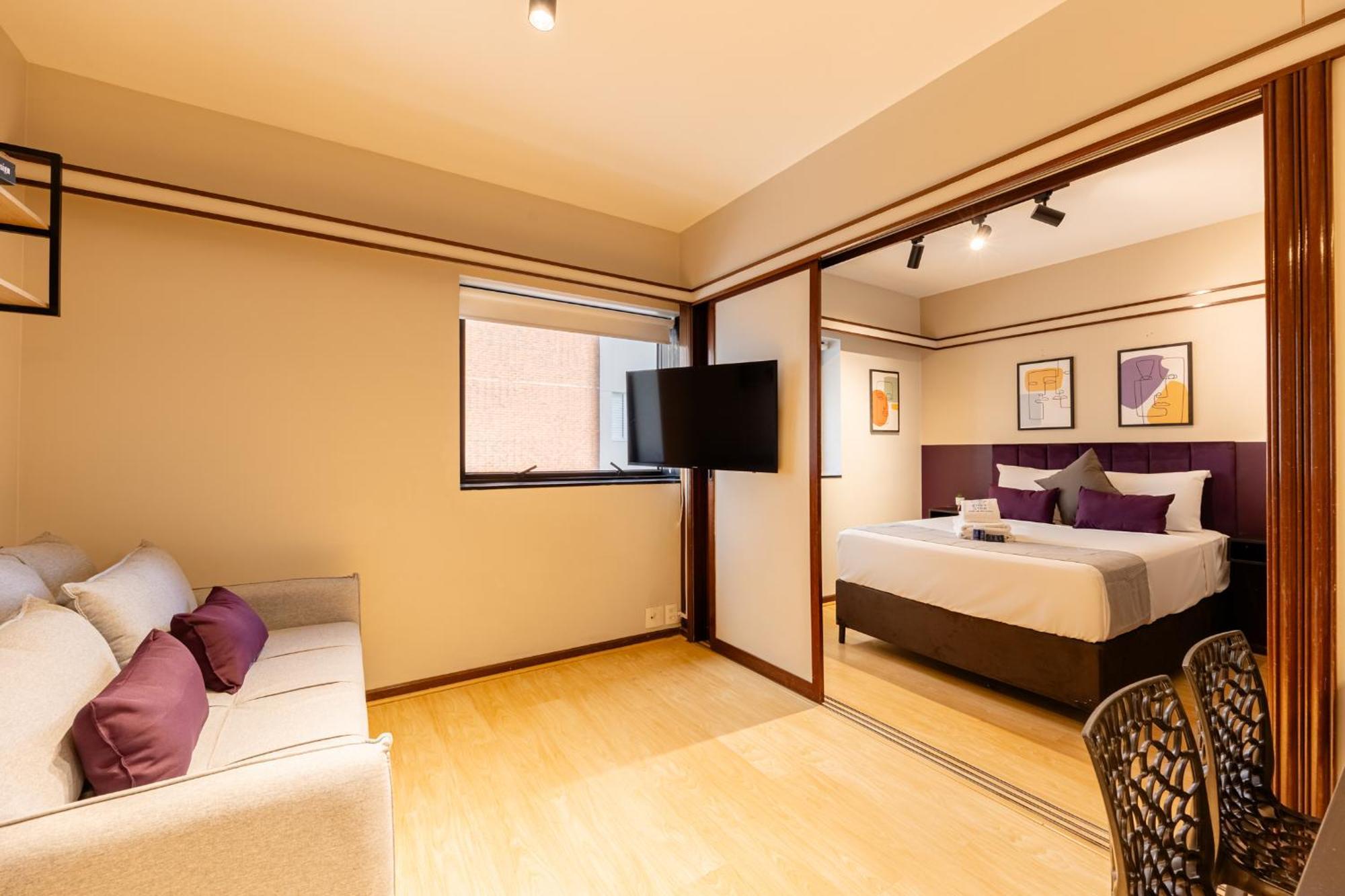 Easy Star - Charmoso Flat No Classico Jardim Paulista - Hr01i Apartment *