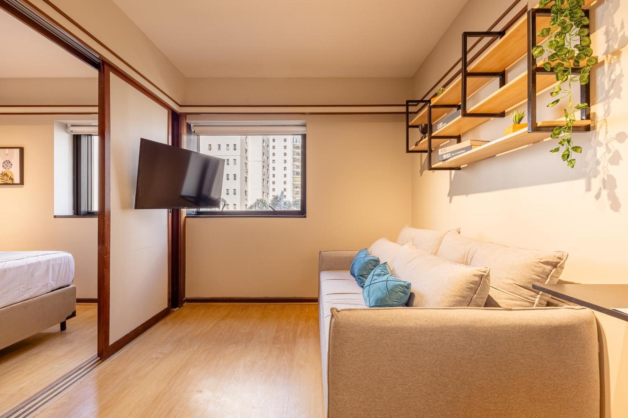 Daire Easy Star - Aconchegante Flat Perto Do Shopping Pamplona - Hq03i *