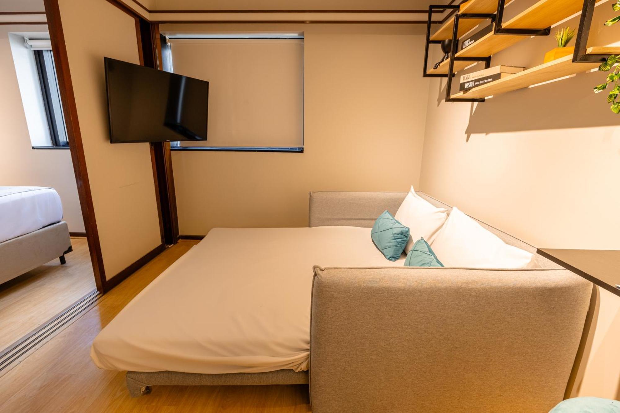 Easy Star - Aconchegante Flat Perto Do Shopping Pamplona - Hq03i Apartamento *