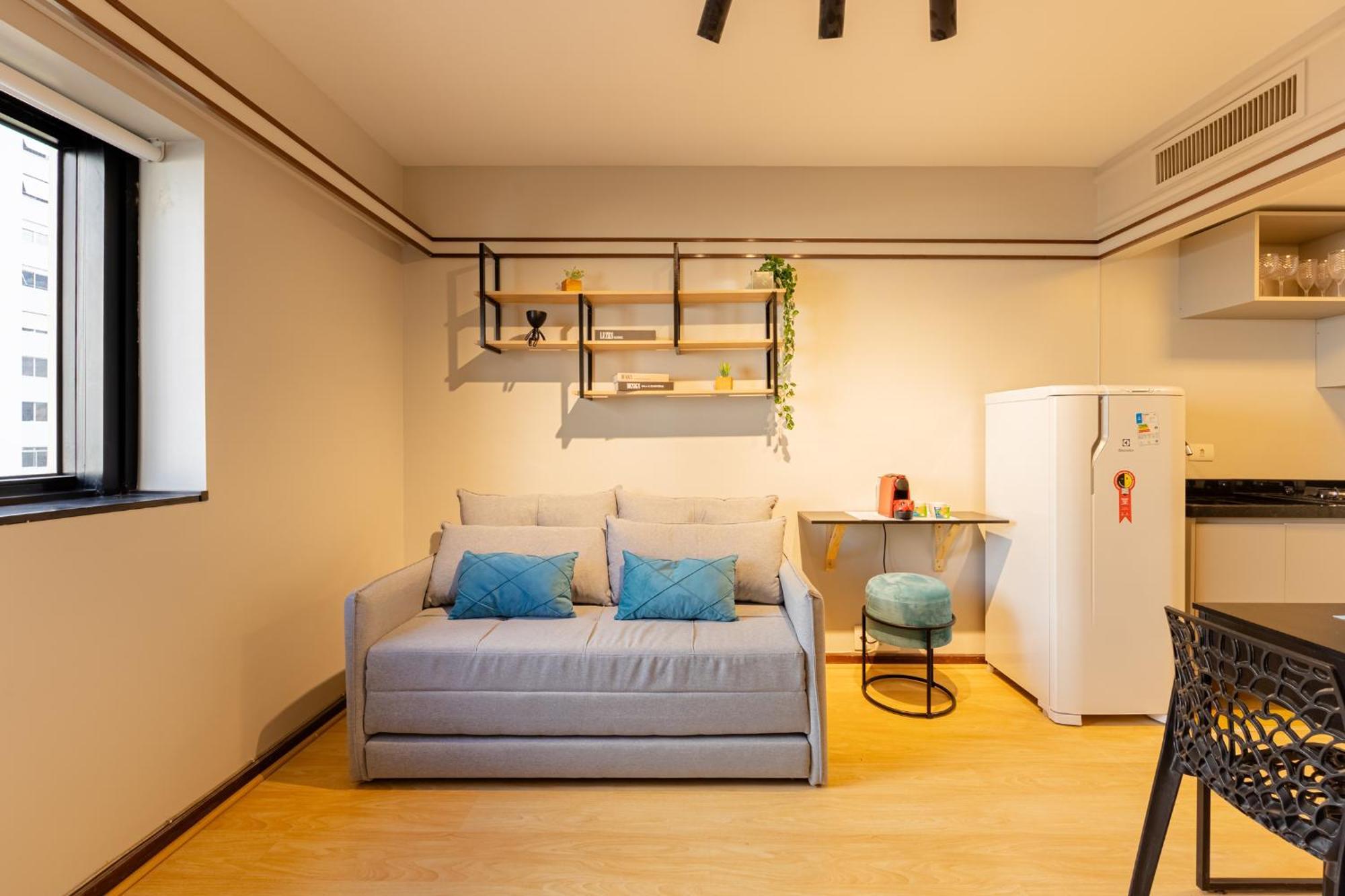 Daire Easy Star - Aconchegante Flat Perto Do Shopping Pamplona - Hq03i *