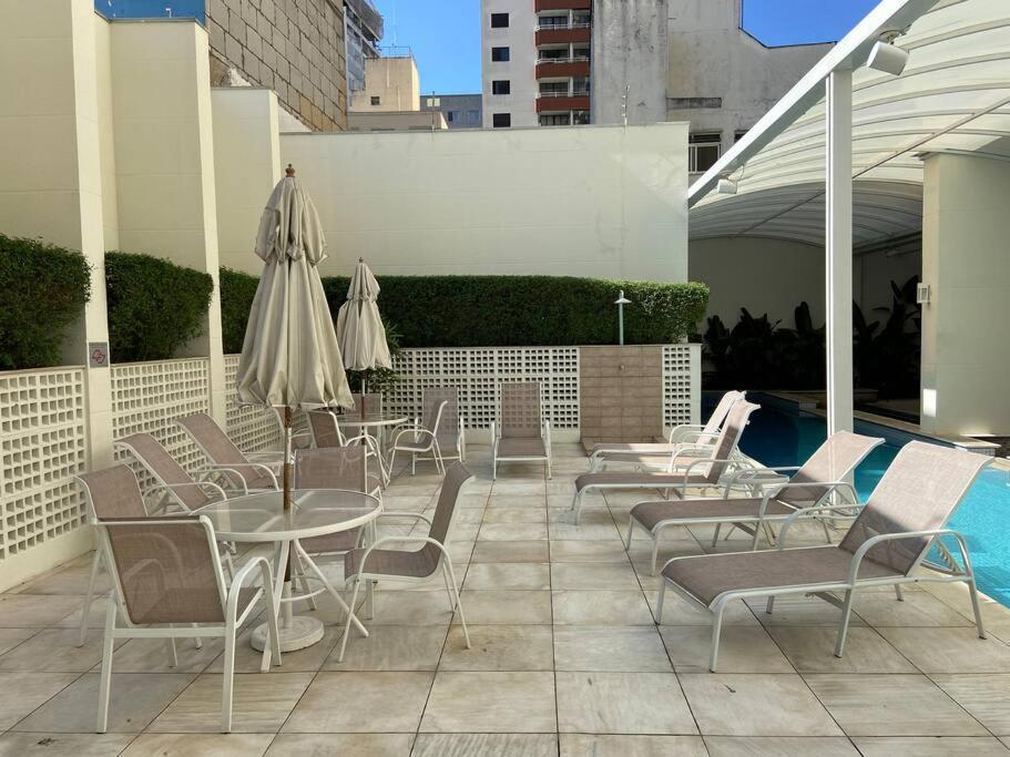 Sh66 Viva Com Varanda Na Bela Cintra Apartment