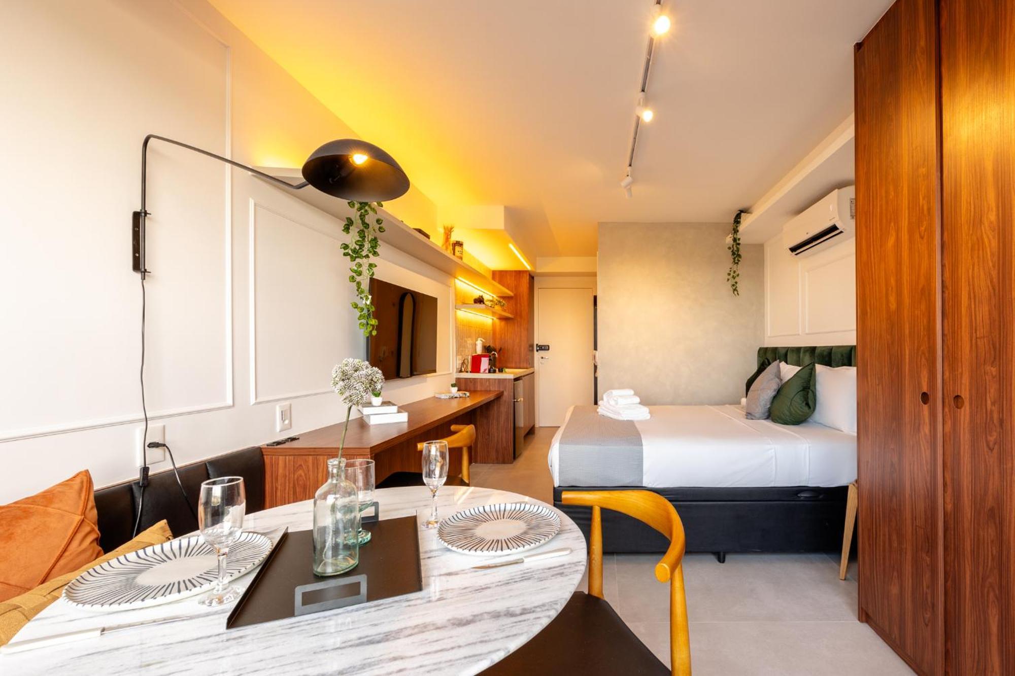 Easy Star - Fabuloso Studio Duplo No Alto Da Boa Vista - Ga01i Apartment