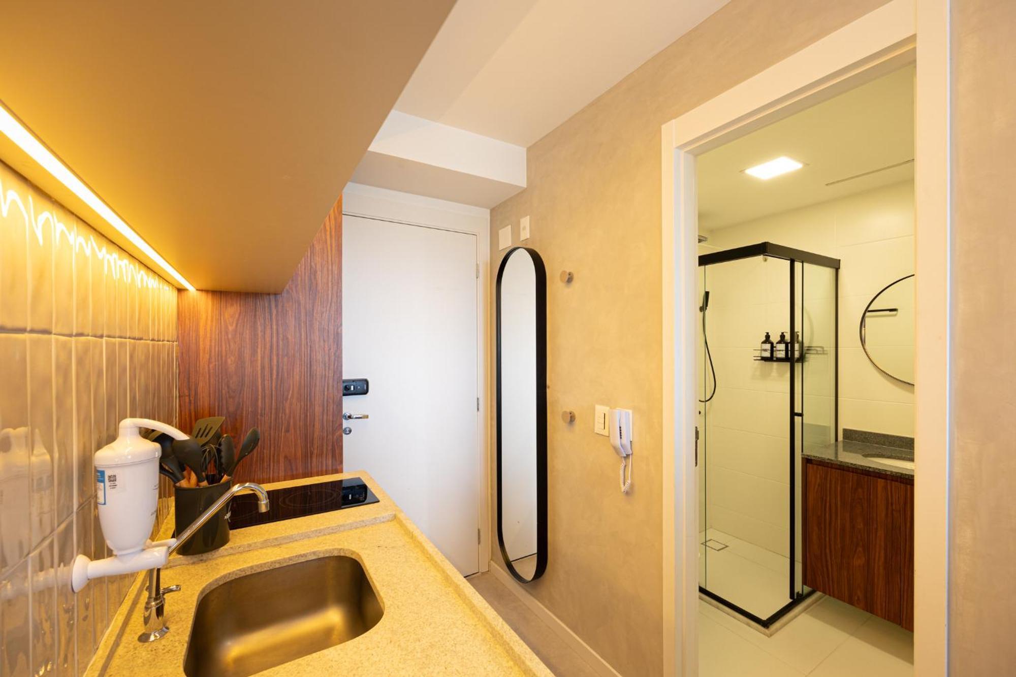 Easy Star - Fabuloso Studio Duplo No Alto Da Boa Vista - Ga01i Apartment