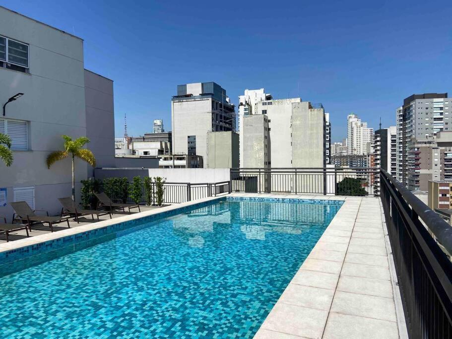 Lk1005 Espacoso Com Vista Da Vibrante Rua Augusta Apartemen *