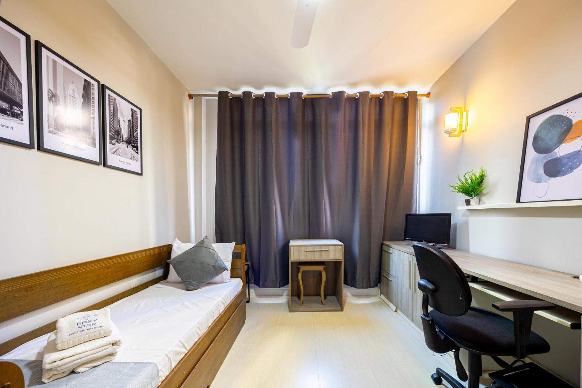 Apartment Easy Star - Charmoso Apto 2 Dorms Ao Lado Da Av. Paulista - Kq01i *