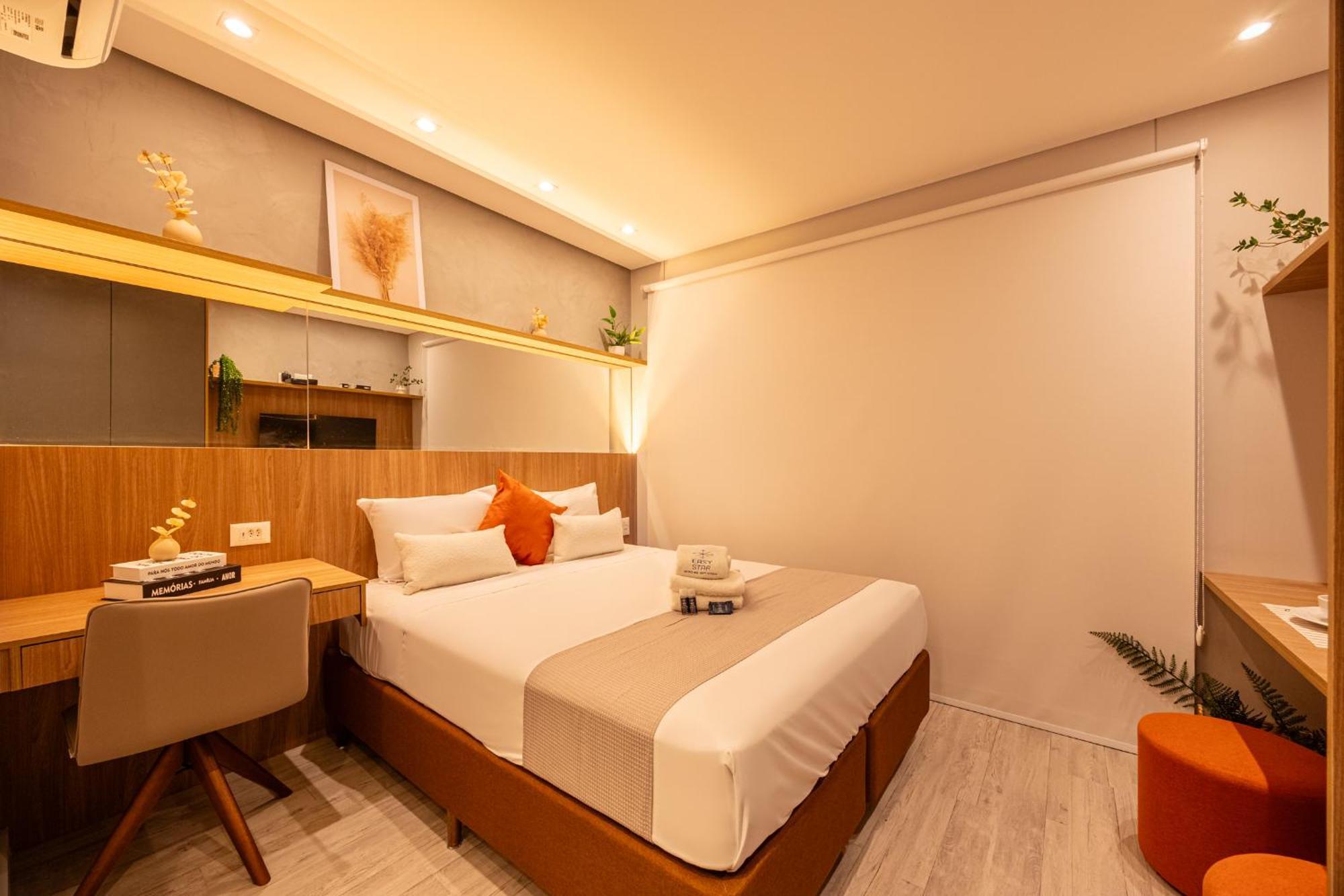 Apartment Easy Star - Charmoso No Novo Brooklin - Kb03i *