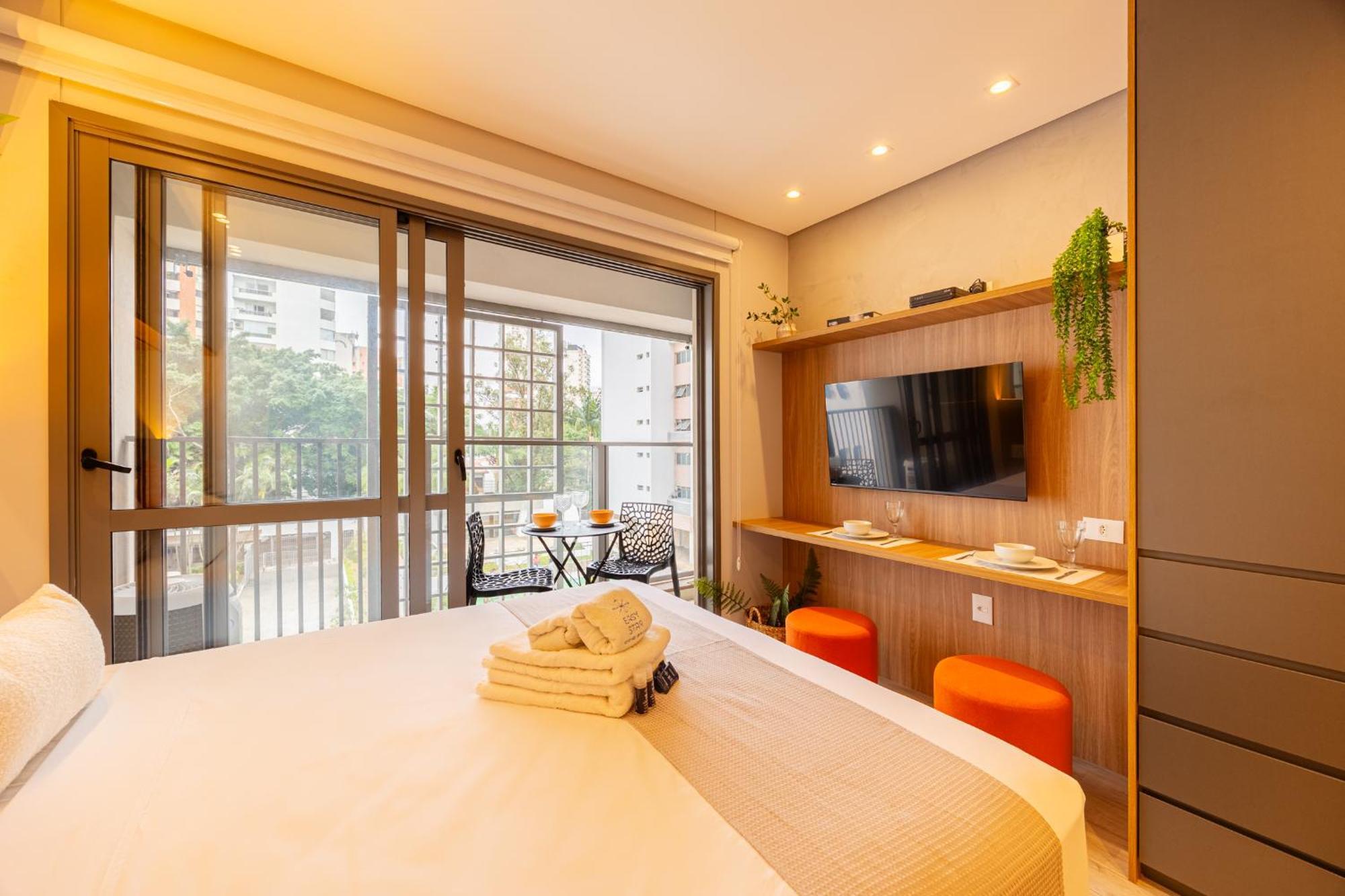 Apartment Easy Star - Charmoso No Novo Brooklin - Kb03i