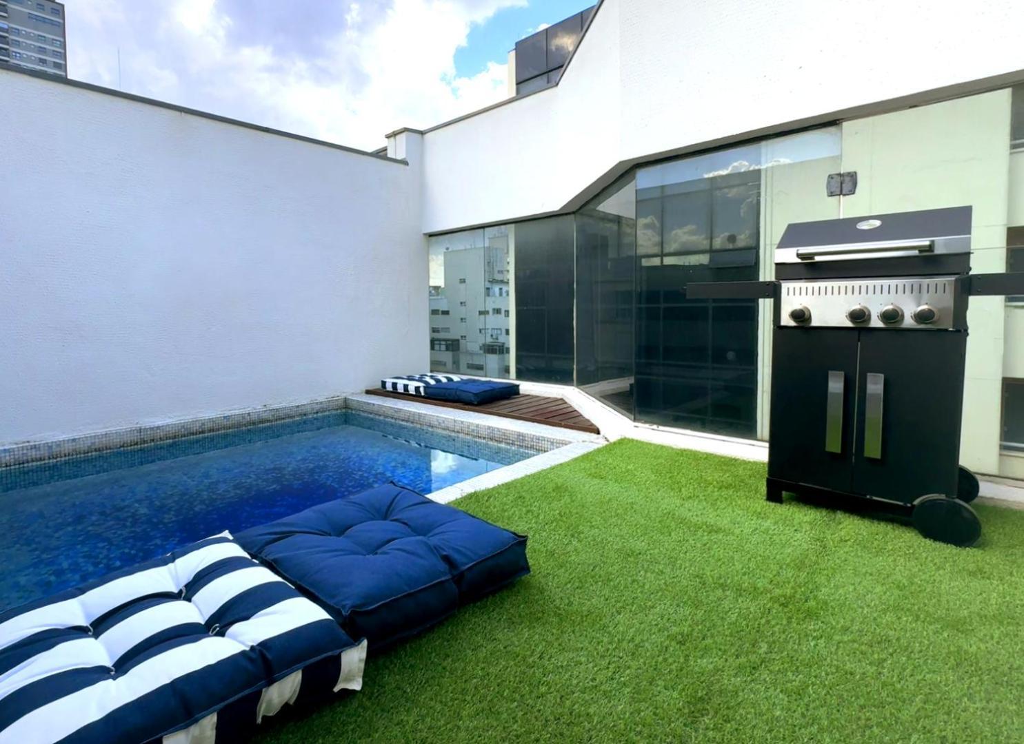 Cobertura Triplex Com Cinema Na Piscina No Itaim Bibi Daire *