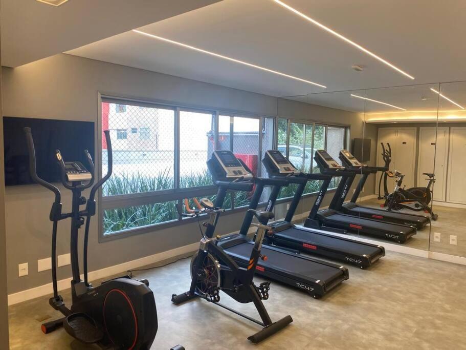 Apartment Novo Cama Queen Prox Metro Paraiso Ivm34 Sao Paulo