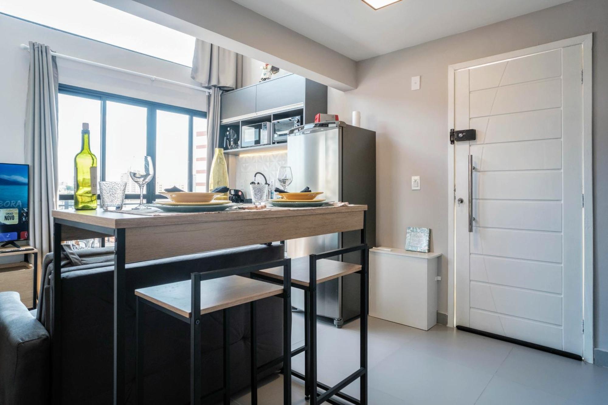 Apartment Loft Com Vista Panoramica Aeroporto Spexpo Metro Com Ac