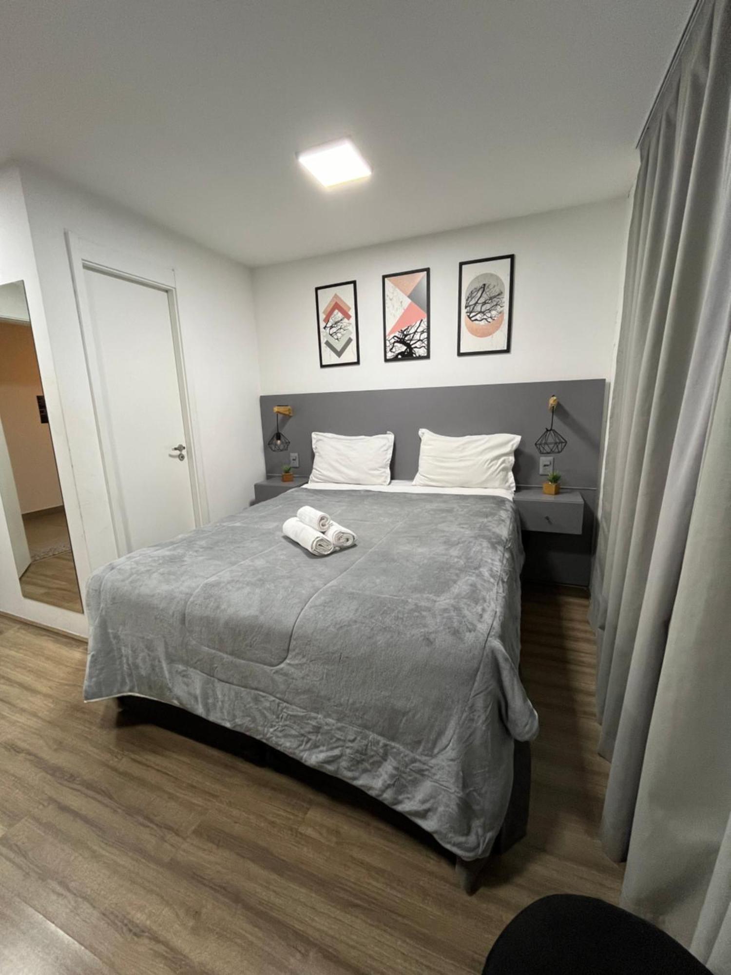 Relaxante Ao Lado Do Metro Bras Apartment *