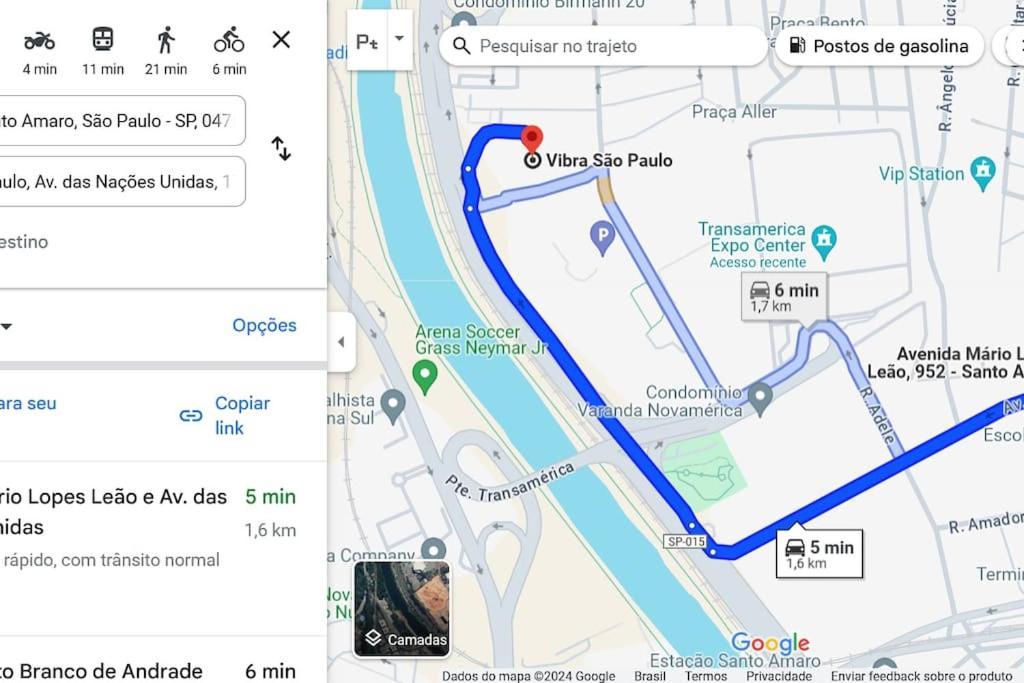 Apartment Apto Muito Bem Localizado, Proximo Expo Transamerica, Vibra, Autodromo E Morumbi